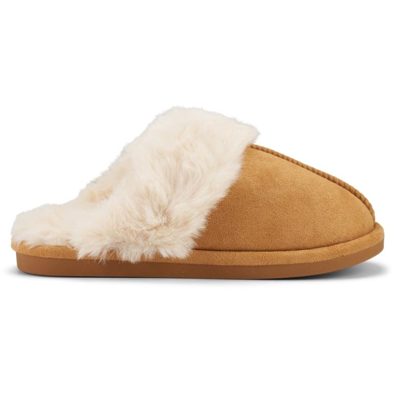 Julle Dame Hjemmesko Bnb 15   Camel fra Shoes