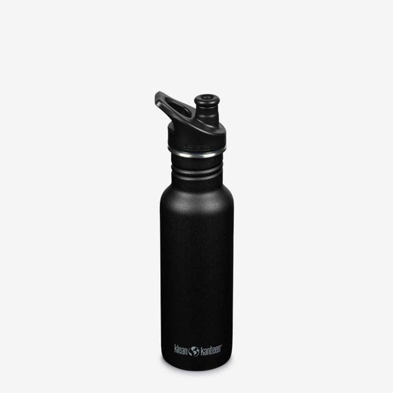 Classic Drikkedunk   Sportcap   532ml   Black fra Klean Kanteen