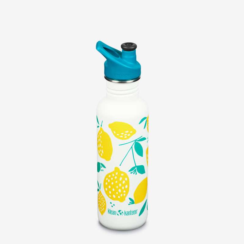 Classic Drikkedunk   Sportcap   800ml   Lemons fra Klean Kanteen