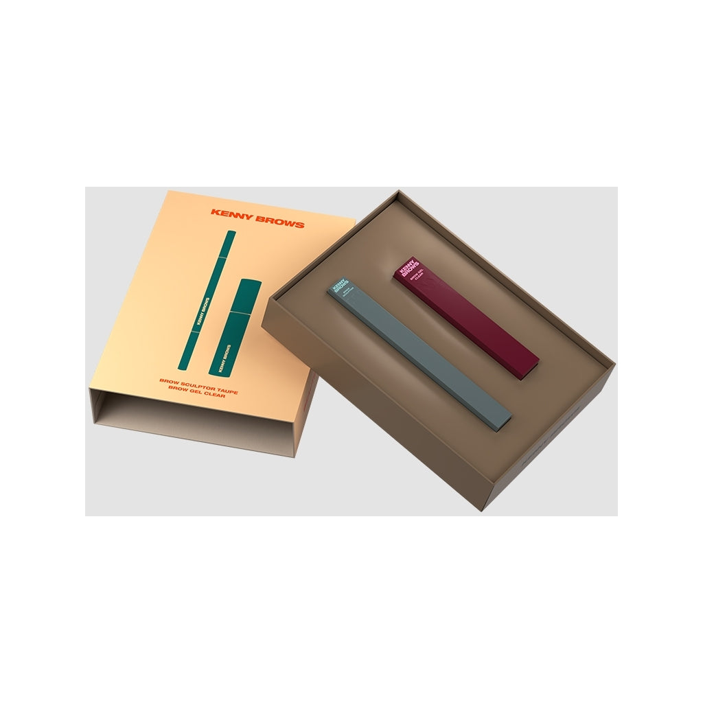 Kenny Brows   Beautiful Brows Kit 1108   Taupe fra Tex-time