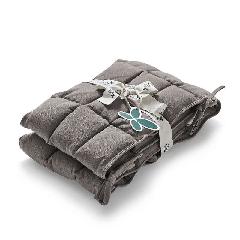 Sengerand   Kapok   60x120   Dusted Brown fra Cocoon Company
