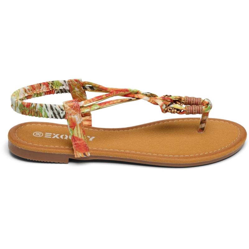 Kia Sandaler Ws501   Green fra Shoes
