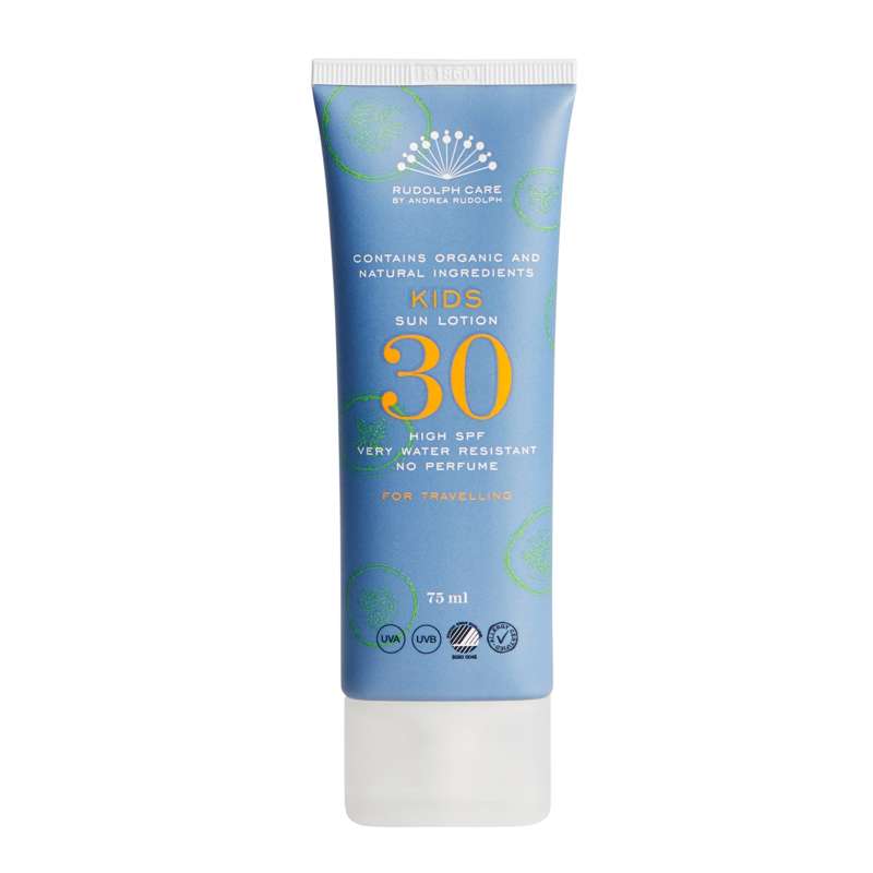 Kids Sun Lotion Spf30   Travel Size   75ml fra Rudolph Care