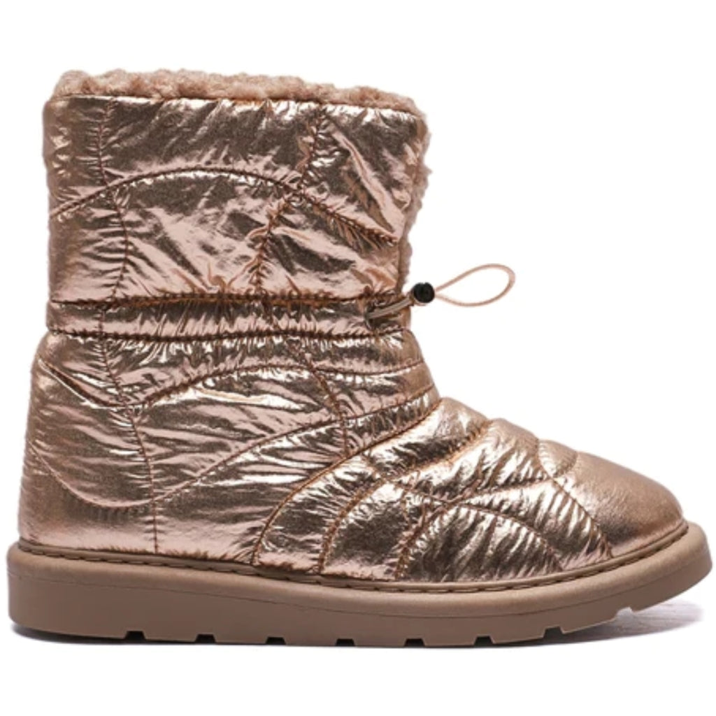 Kvia Dame Vinterstøvler 6433   Champagne fra Shoes