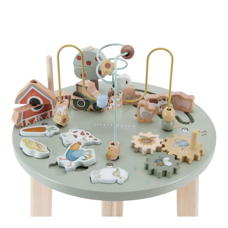 Aktivitetsbord   Little Farm fra Little Dutch