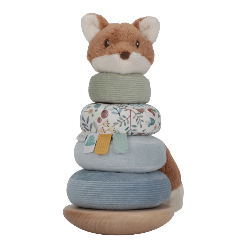 Stabelringe   Forest Friends fra Little Dutch