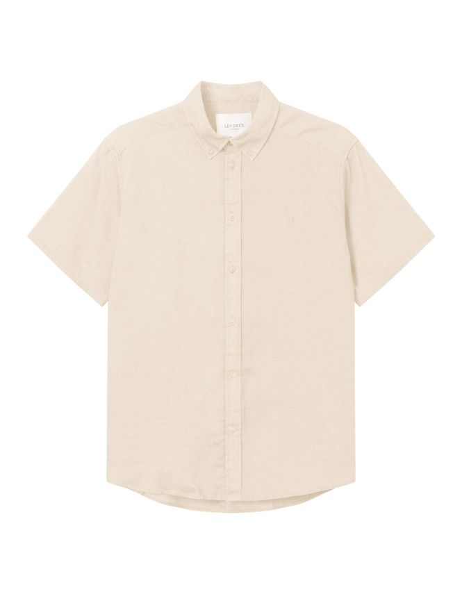 Kris Linen Ss Shirt fra Les Deux