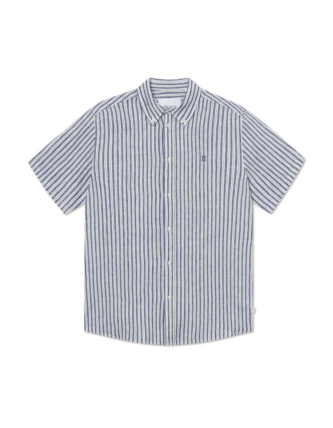 Kris Linen Ss Shirt fra Les Deux