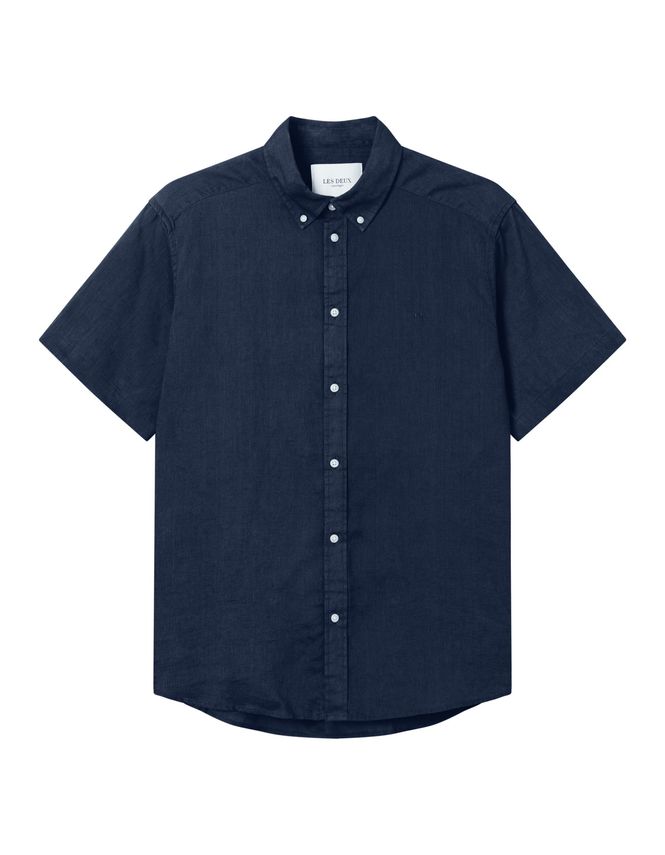 Kris Linen Ss Shirt fra Les Deux