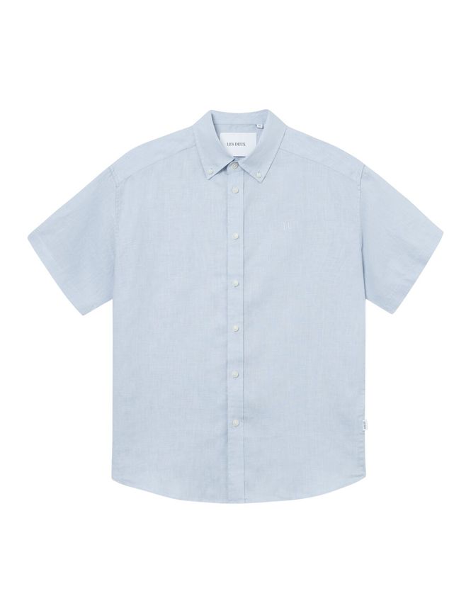 Kris Linen Ss Shirt fra Les Deux