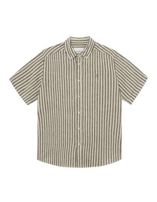 Kris Linen Ss Shirt fra Les Deux