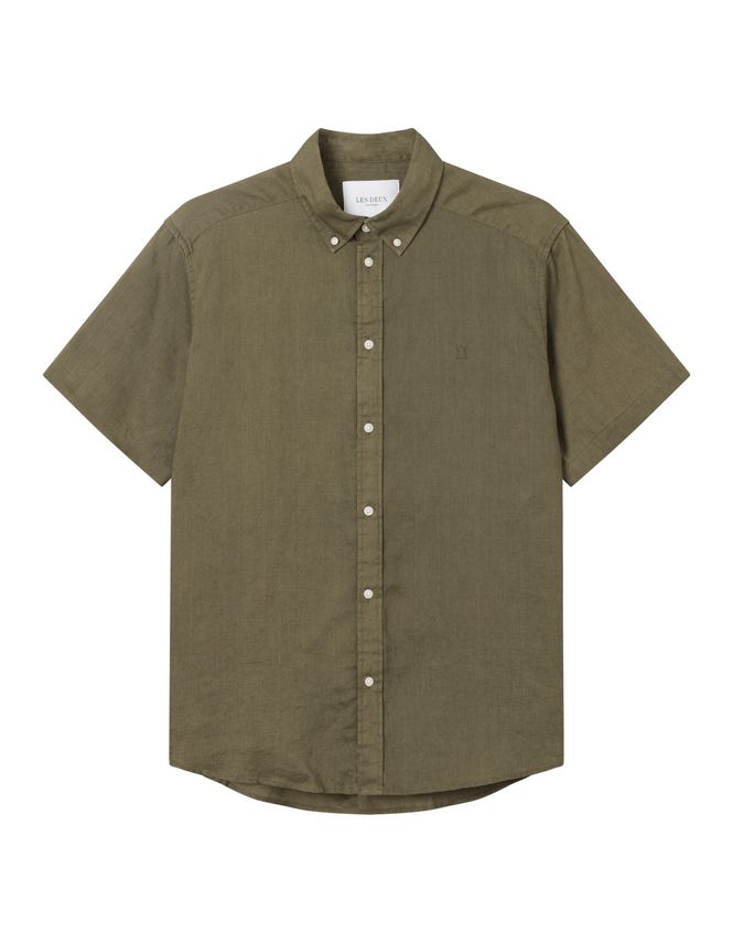 Kris Linen Ss Shirt fra Les Deux