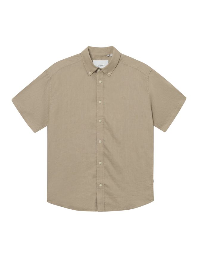 Kris Linen Ss Shirt fra Les Deux