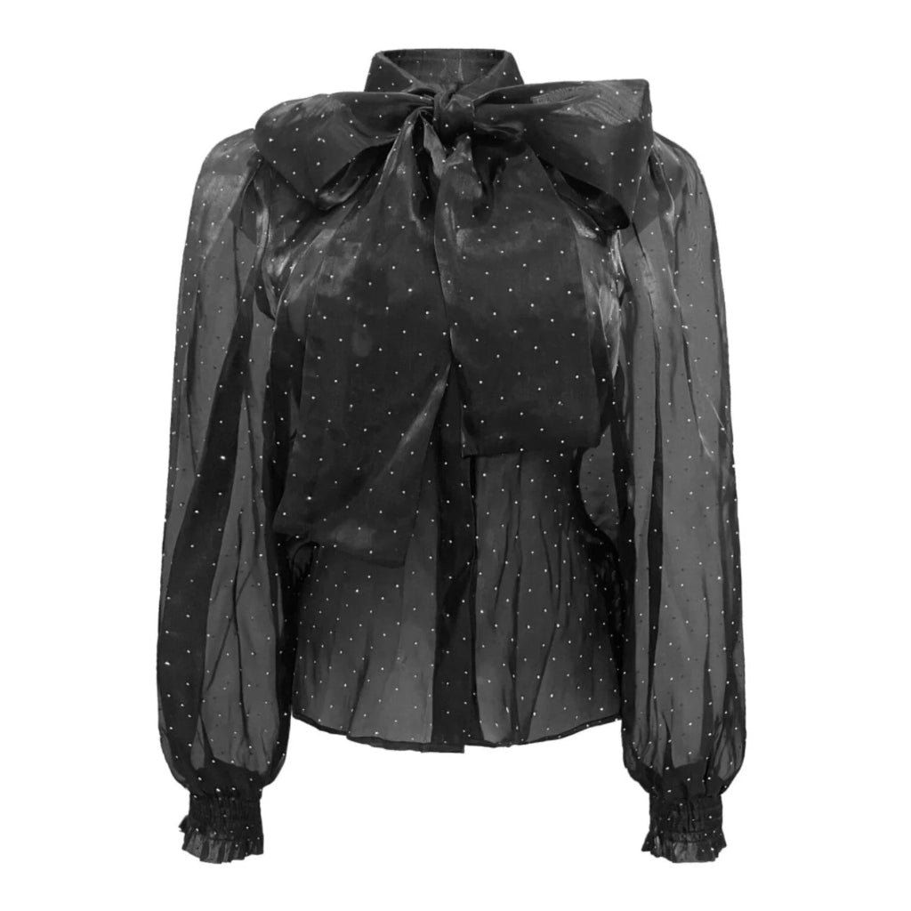 Libertã Dame Bluse Elina   Black Diamond fra Liberté