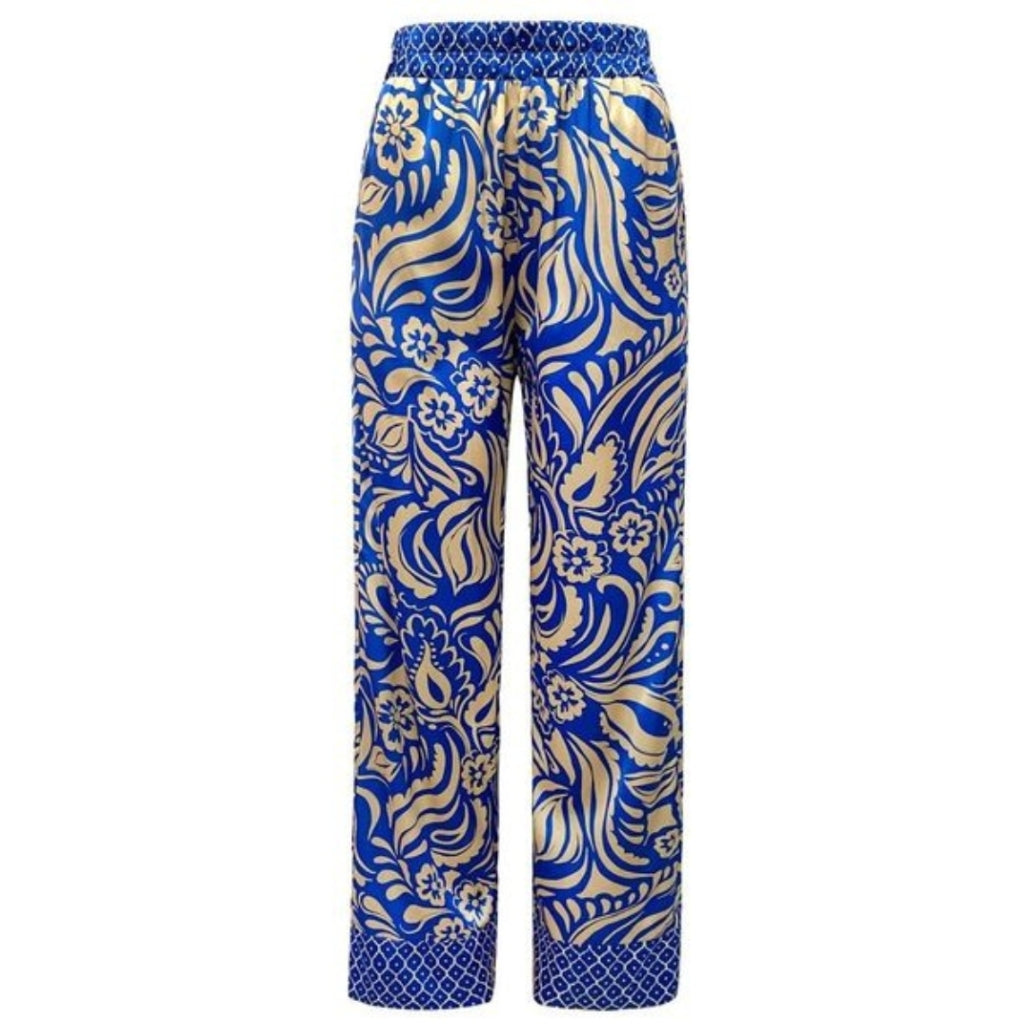 Libertã Dame Bukser Tia   Cobolt Blue Mix fra Liberté