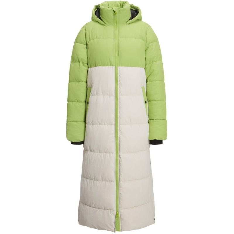Extra Long Puffer Jacket 12224702   Moonbeam fra Lululia
