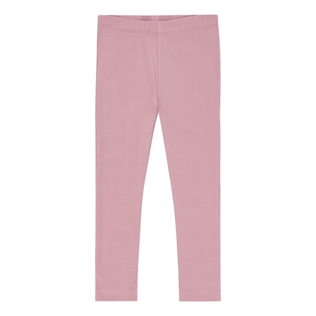 Rib Leggings Skygge Rosa fra Birkholm