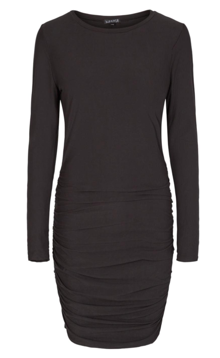 Liberte Kjole   Alma Long   Black fra Liberté