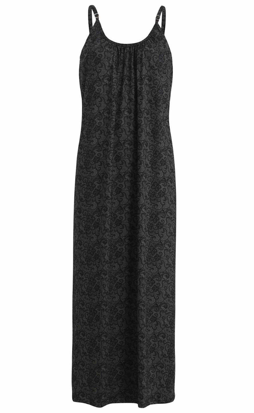 Liberte Kjole   Alma Long Strap   Black Lace fra Liberté