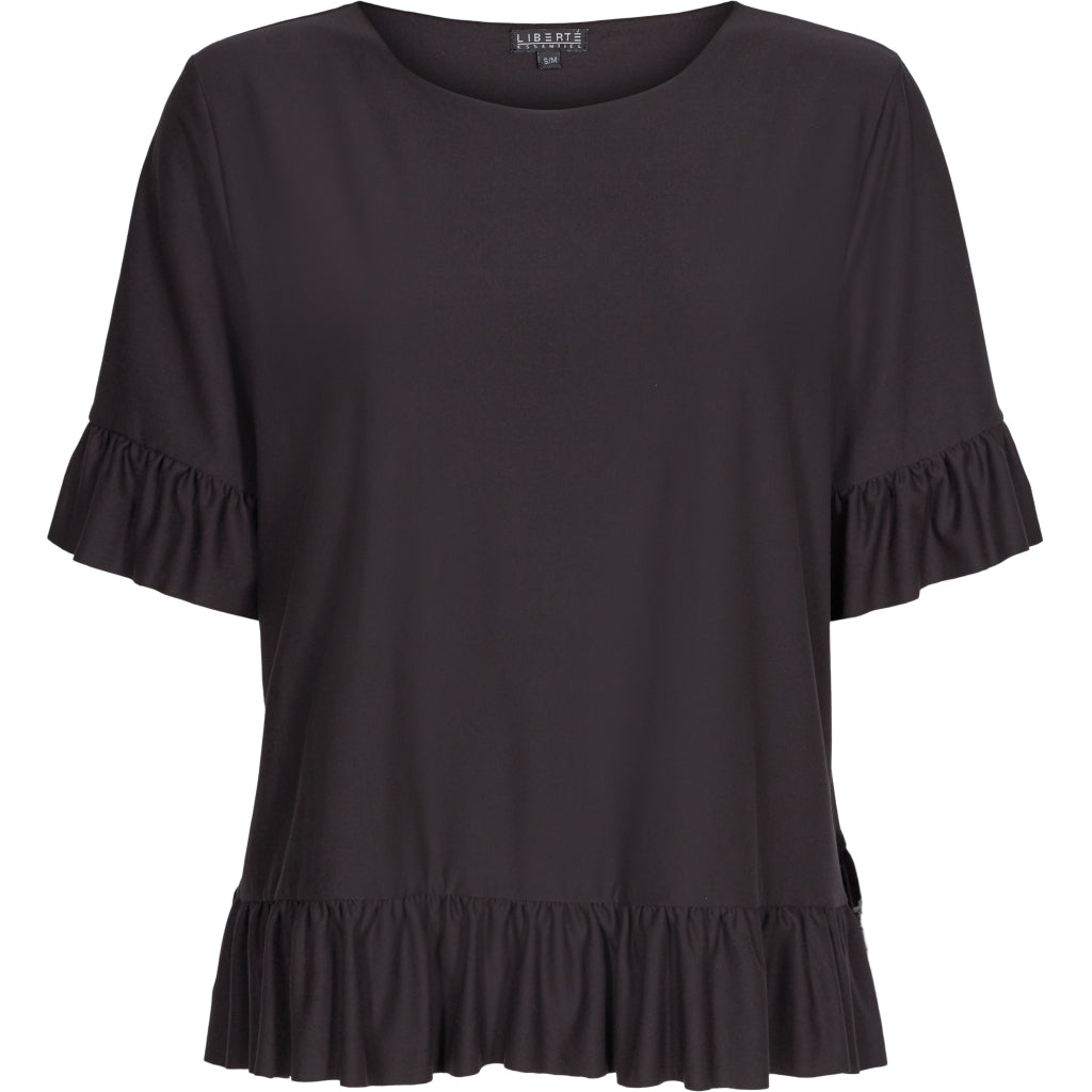 Dame T Shirt Alma   Black fra Liberté
