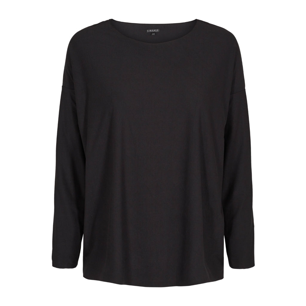 Dame Top Alma   9504   Black fra Liberté