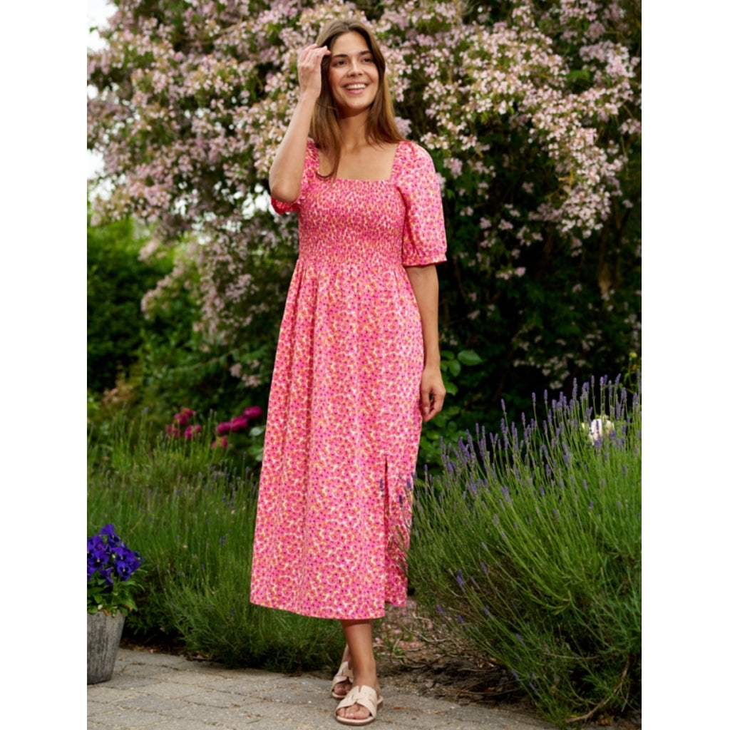Kjole Gro   Pink Flower fra Liberté