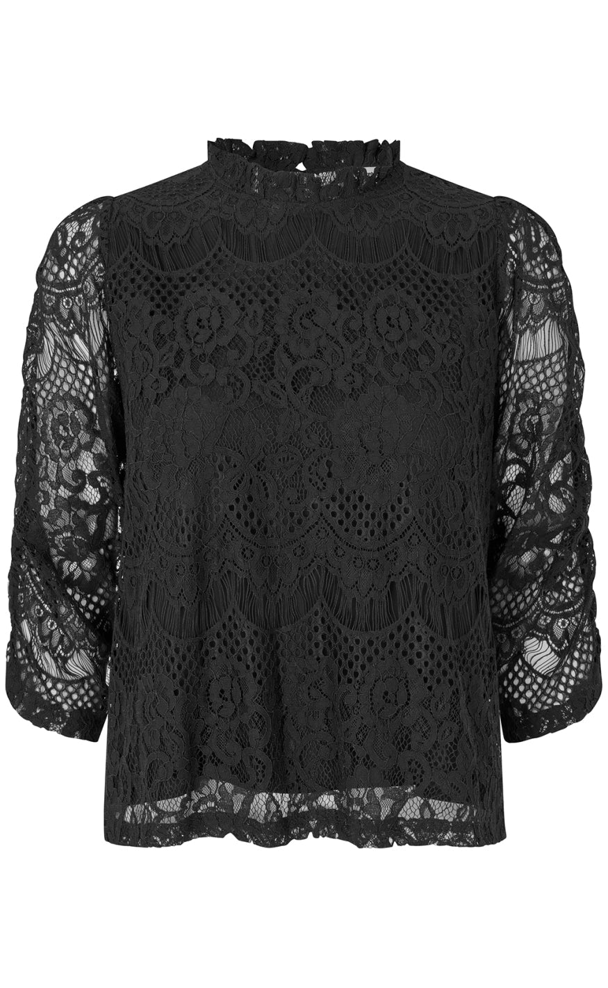Bluse   Lilou   Black fra Lollys Laundry