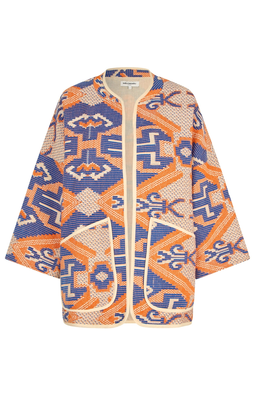 Jakke   Lulu   Orange fra Lollys Laundry
