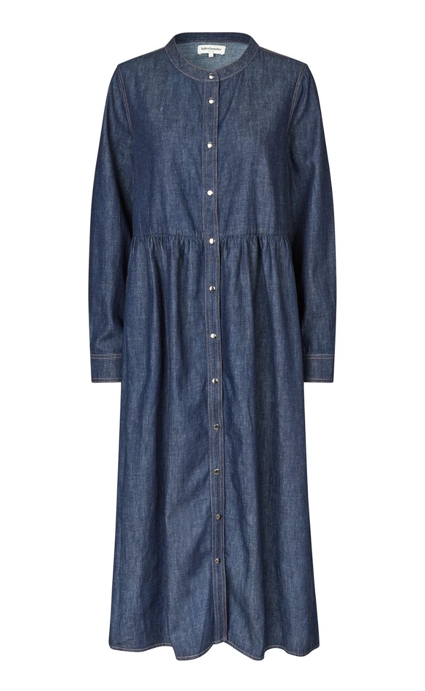 Kjole Aliya Blue fra Lollys Laundry
