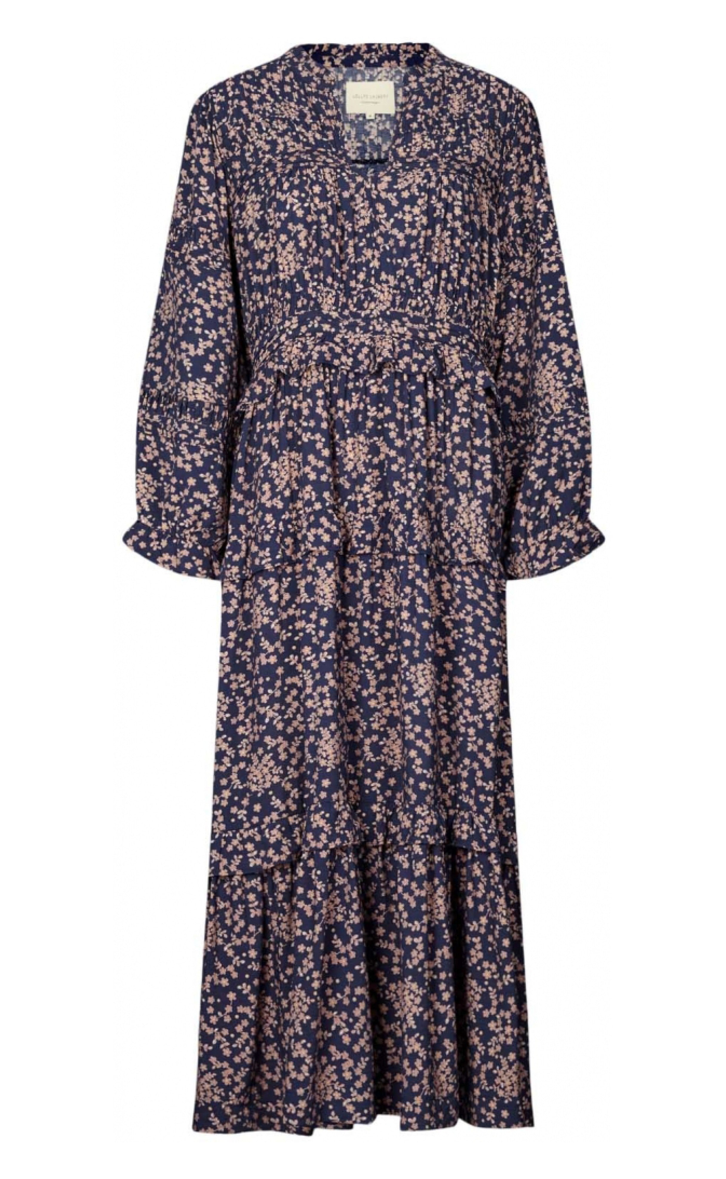 Kjole   Mia   Flower Print fra Lollys Laundry