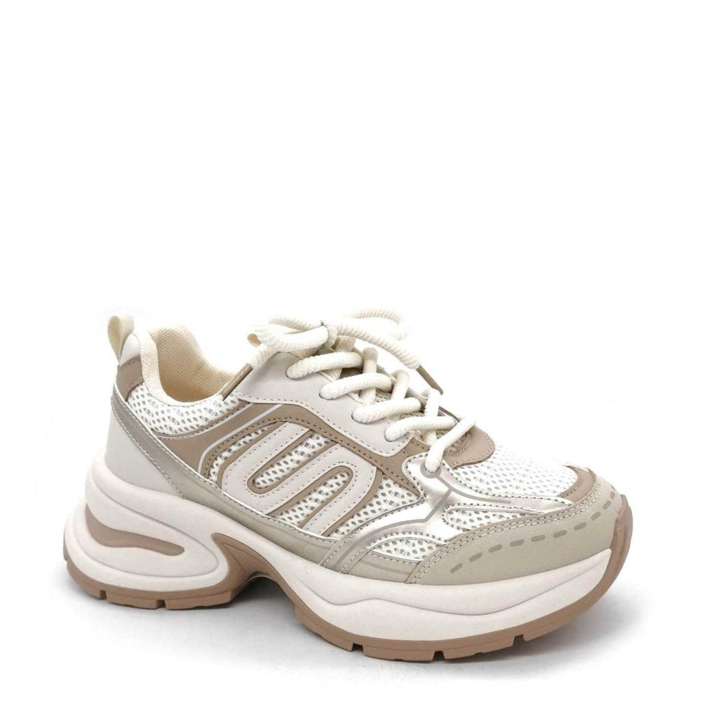 Lucia Dame Sneakers A 105   Apricot fra Shoes