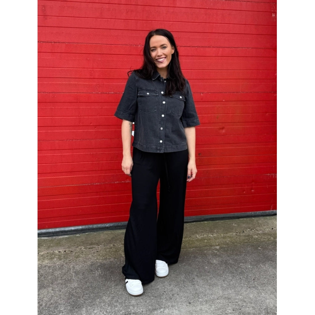 Dame Bukser Luchloe 62671   Nero fra Lululia
