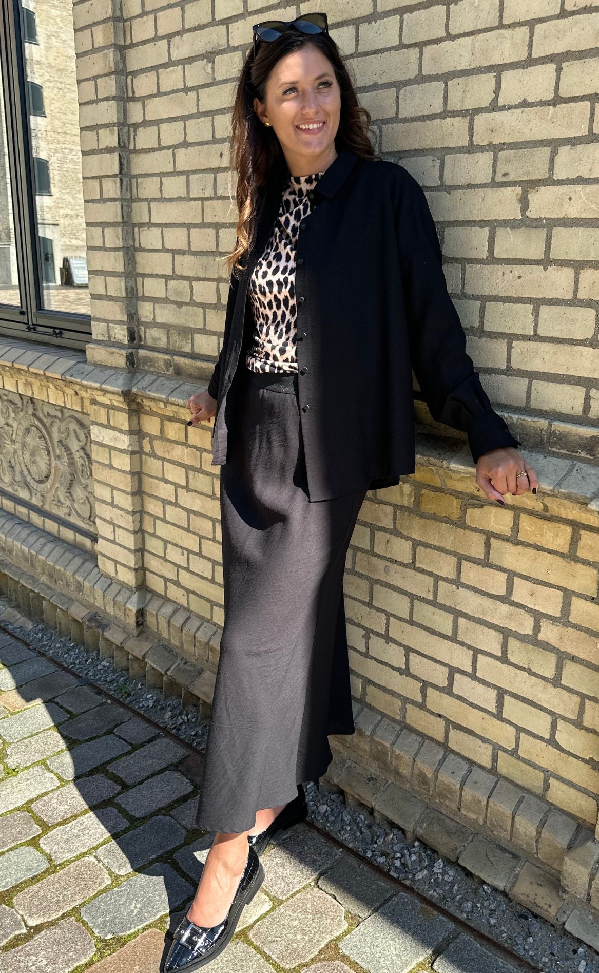 Skjorte   Sidono   Black fra Luxzuz