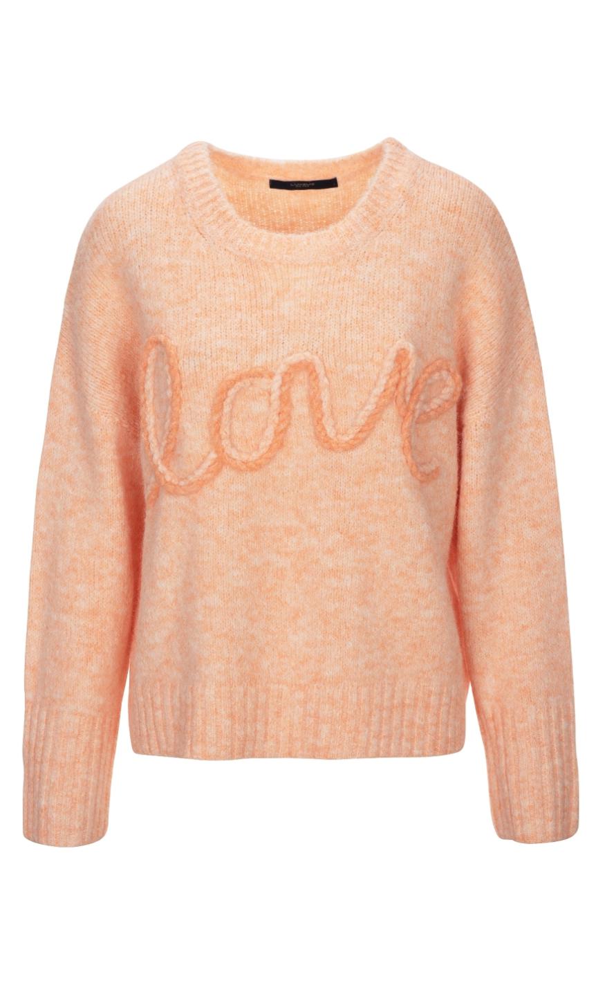 Strik   Agneta   Apricot Wash fra Luxzuz