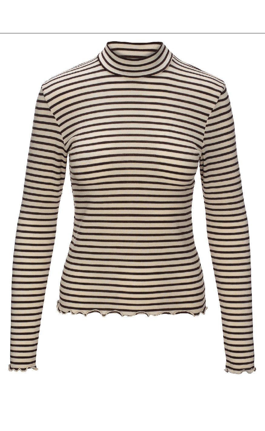 T Shirt    Wollenio   Choco Lux fra Luxzuz
