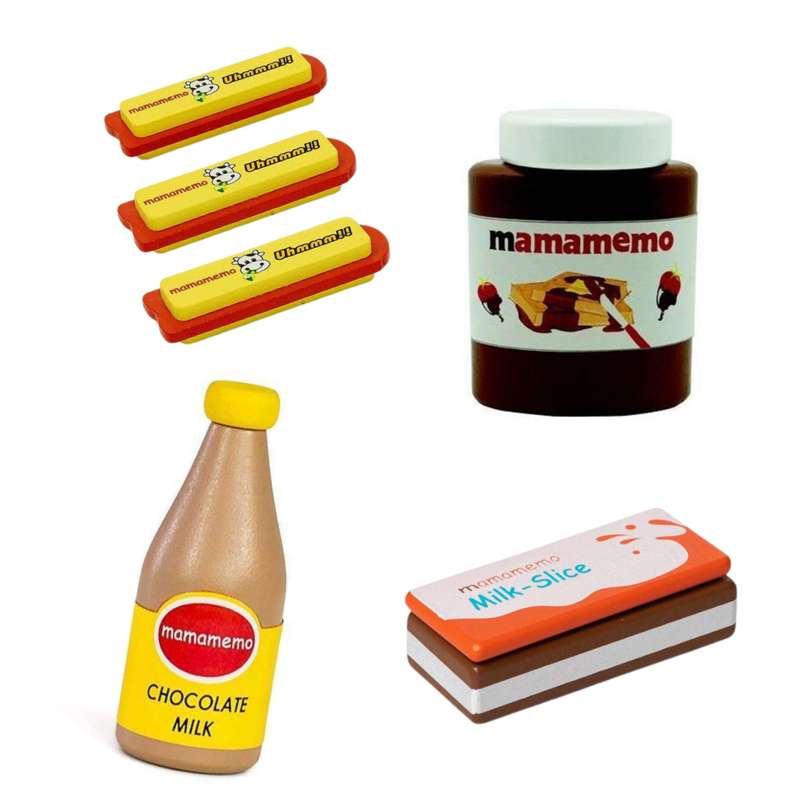 Legemad Pakke   (4 Stk.) Blandet fra Mamamemo