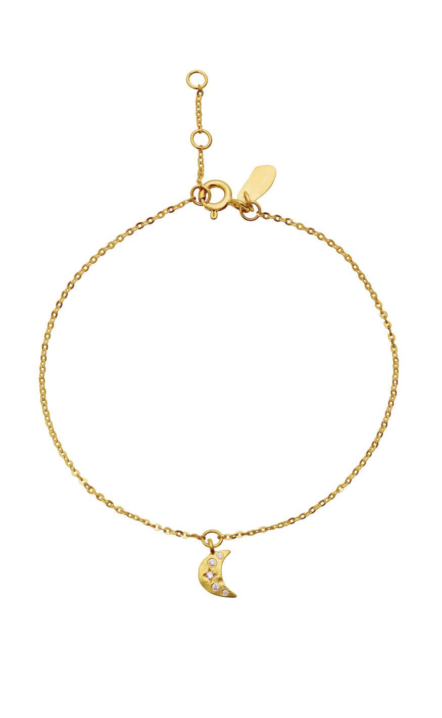 Armbånd   Celestia   Gold Colour fra Maanesten