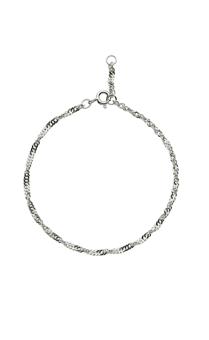 Armbånd   Sigrid   Silver Colour fra Maanesten