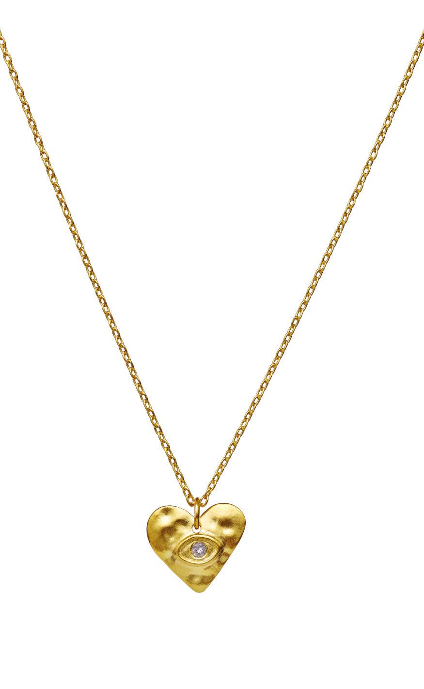 Halskæde   Cassandra   Gold Colour fra Maanesten