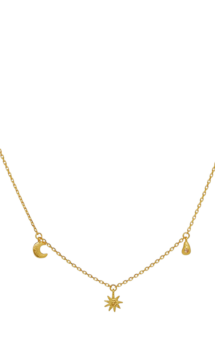 Halskæde   Sadie   Gold Colour fra Maanesten