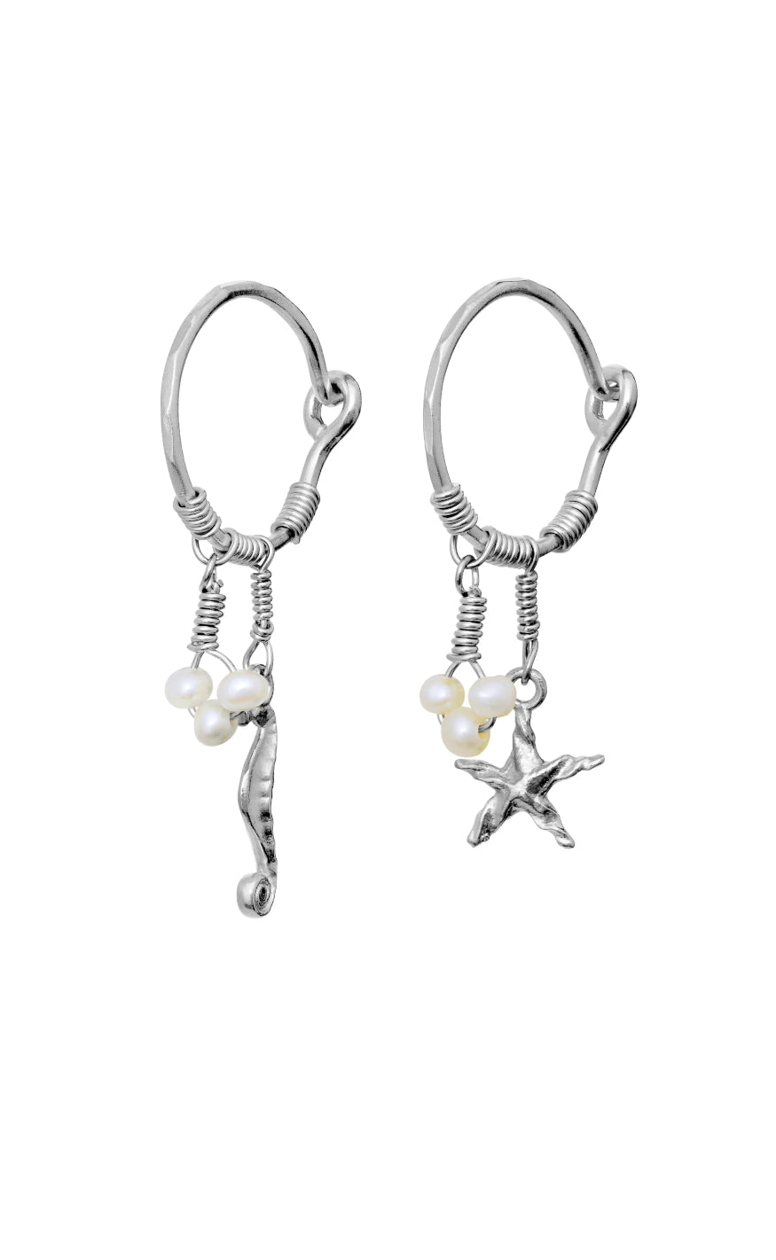 ørering Momi Silver Colour fra Maanesten