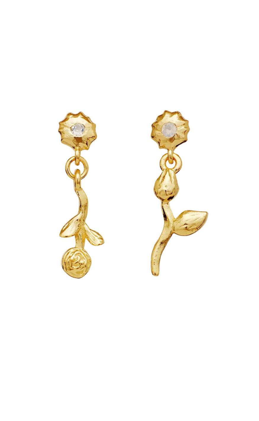 øreringe   Amaria   Gold Colour fra Maanesten