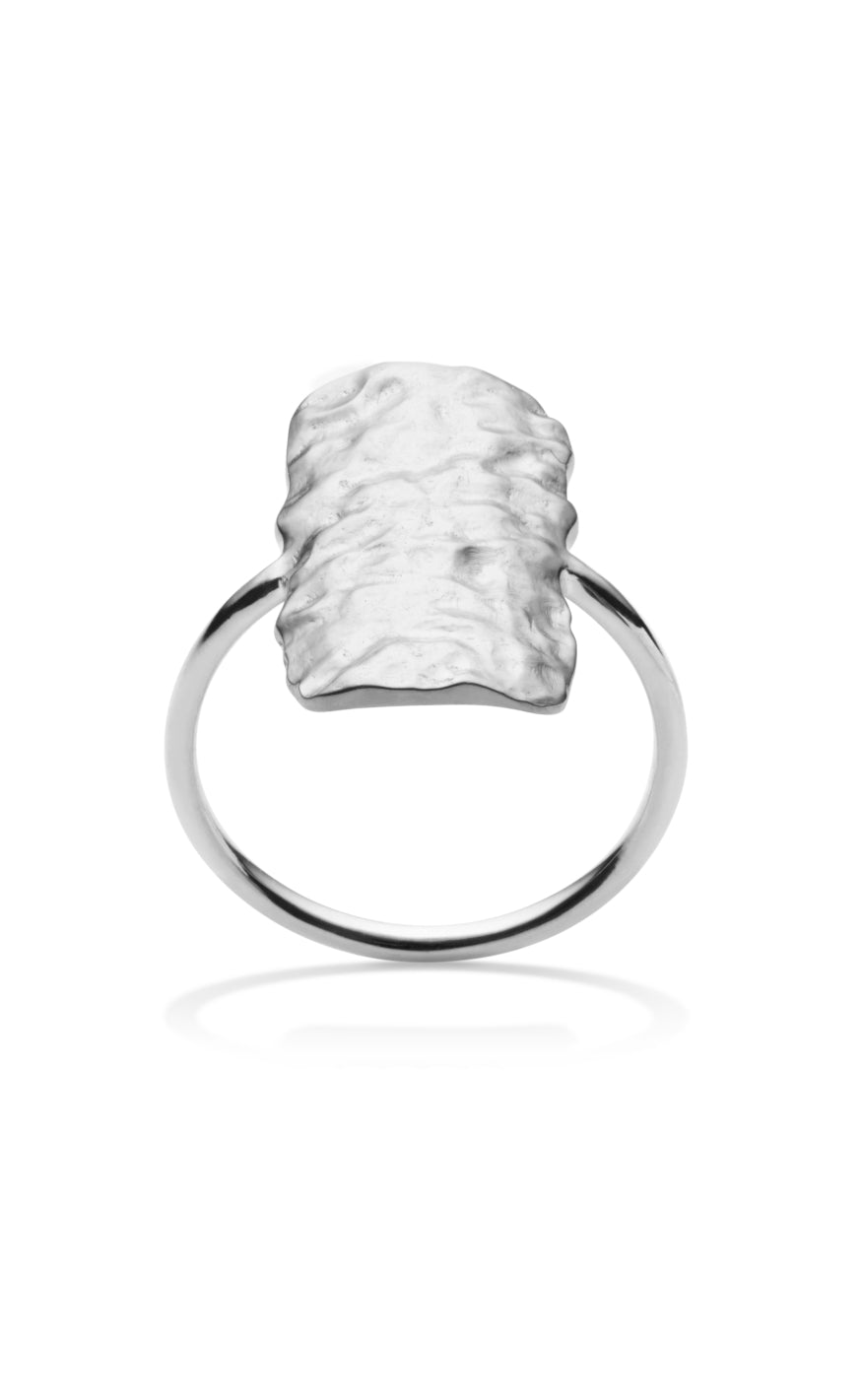 Ring   Cuesta   Silver Colour fra Maanesten