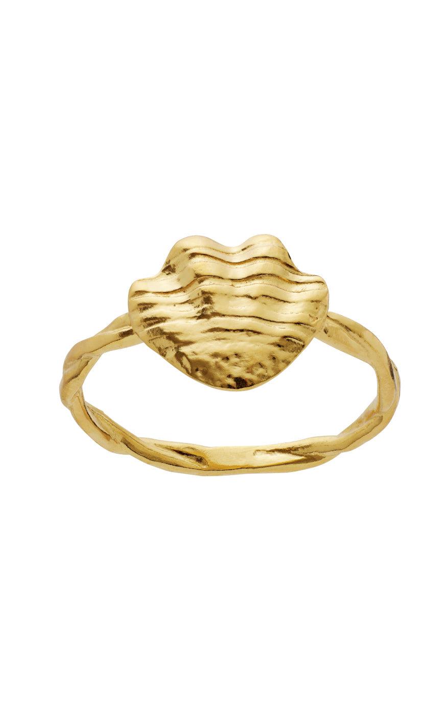 Ring   Dwyn   Gold Colour fra Maanesten