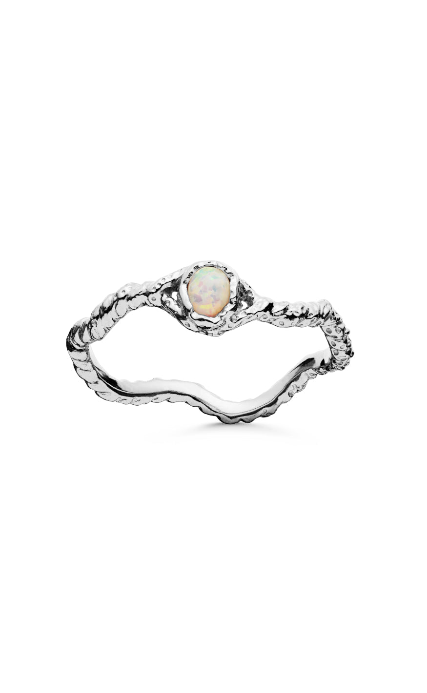 Ring   Lisa   Silver Colour fra Maanesten