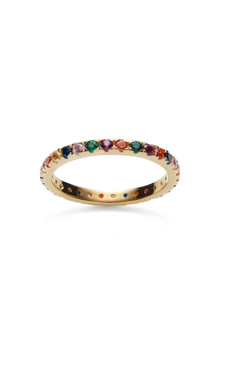 Ring Pari Gold Colour fra Maanesten
