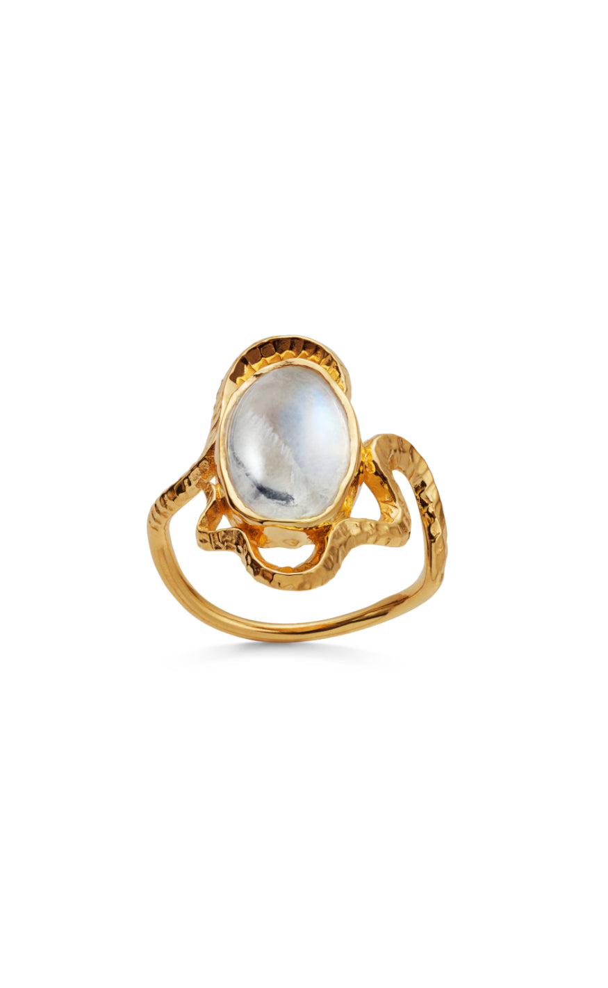 Ring   Siren   Gold Colour fra Maanesten