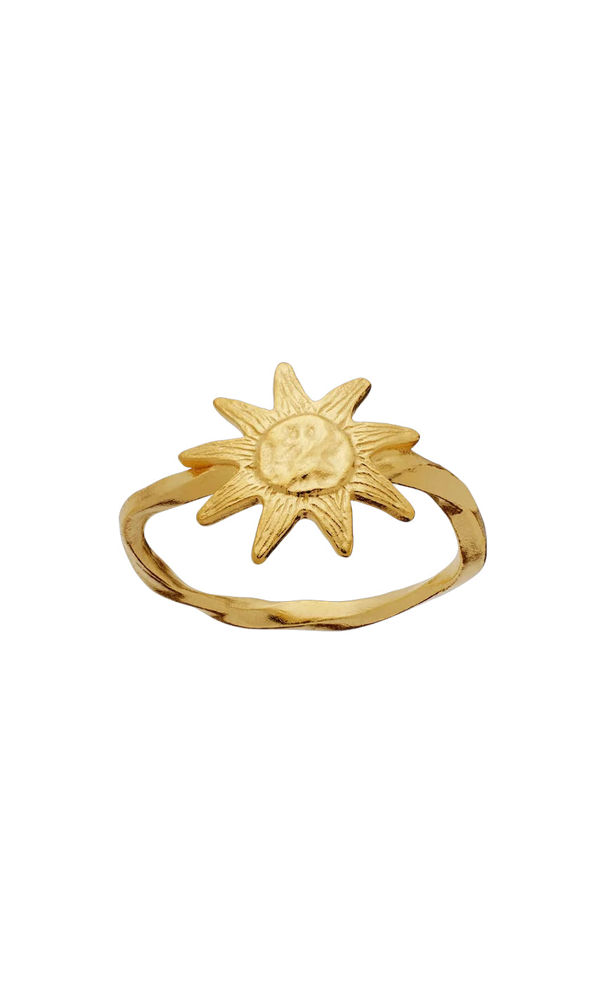 Ring Sonja Gold Colour fra Maanesten