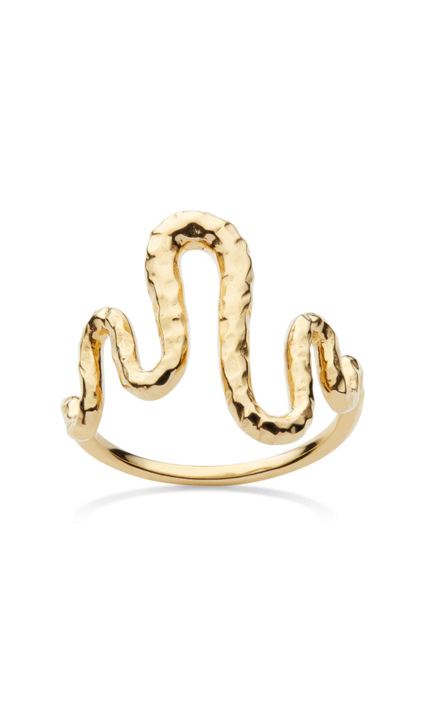 Ring   Viva   Gold Colour fra Maanesten
