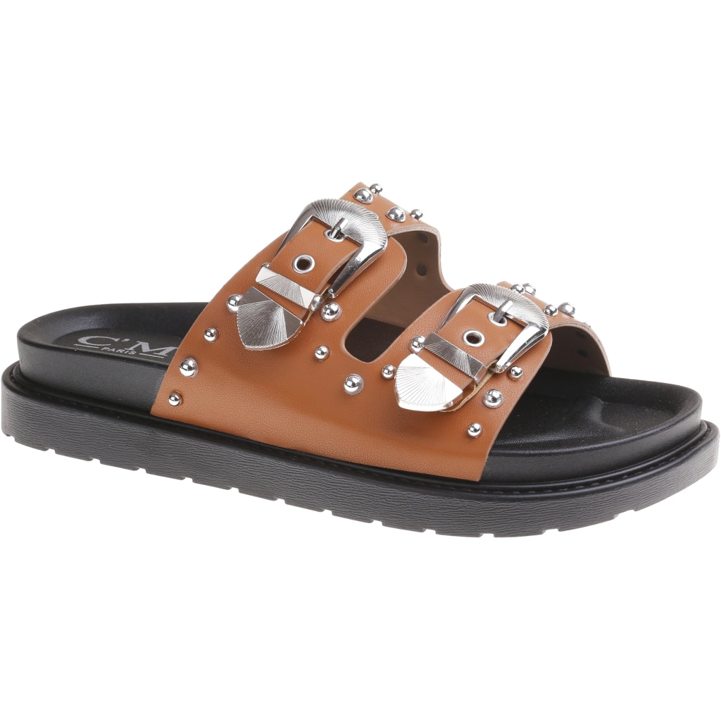 Maria Louise Dame Sandal 5188   Camel fra Shoes